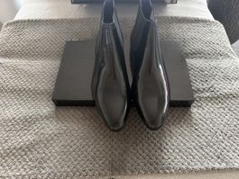 Bottines Azzaro cuir noir taille 41 neuves