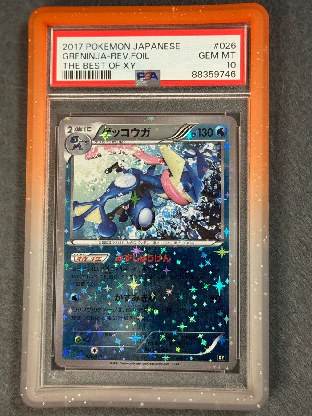Pokémon Carte collezionabili: Orange / Grey Slab Protector | Guard | PSA | NEW Pokemon – Nuovo e nell'imballaggio originale da Oensingen venduto da CSCollectors 2