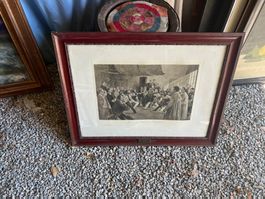 Lithografier mit Signatur, Nr 65