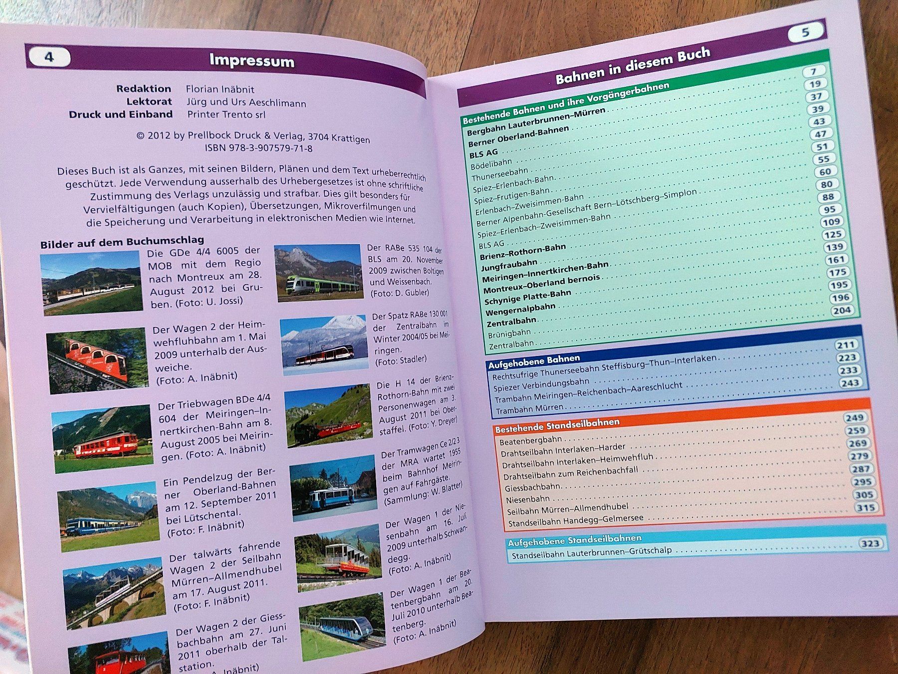 Livres: Schweizer Bahnen Band 2 - Berner Oberland - Prellbock – D'occasion à Schönenwerd par Steidi 1