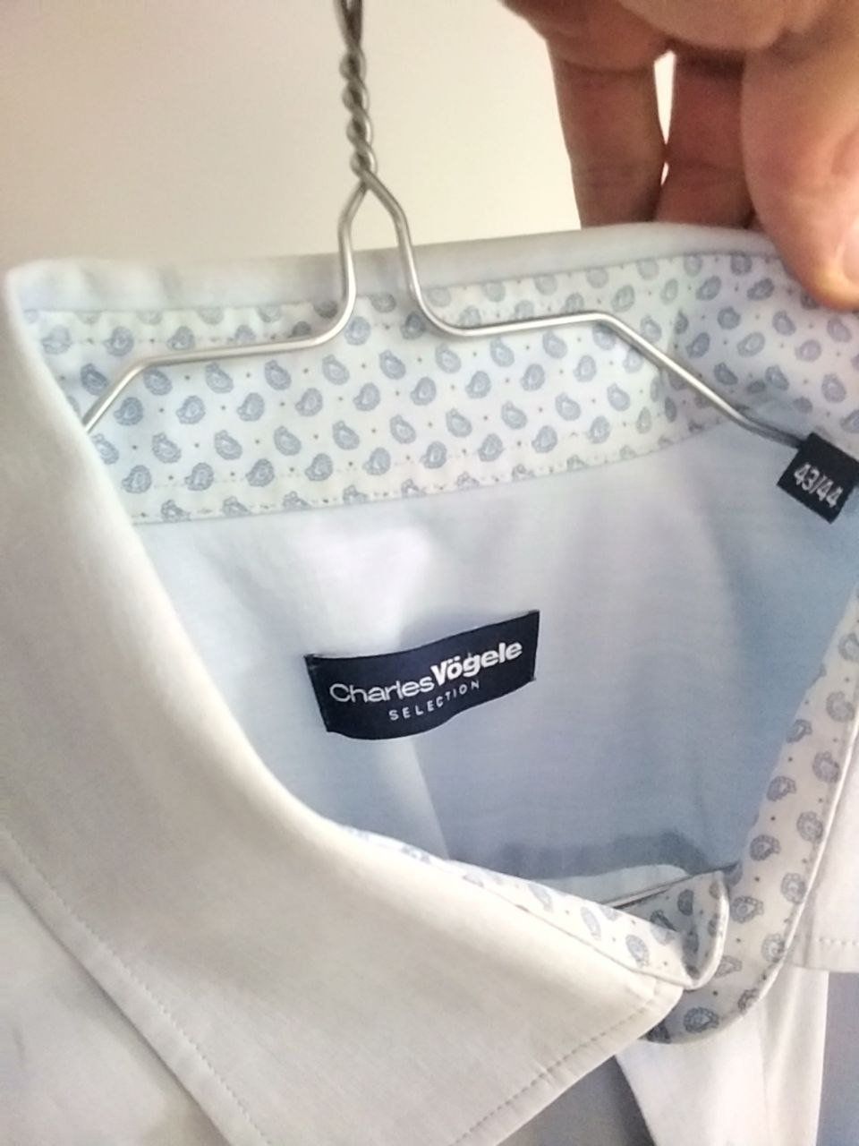 Camicie: Hemd hellblau, Regular Fit, 43/44, kurzarm – Nuovo (secondo la descrizione) da Horgen venduto da mar_8rbw 1