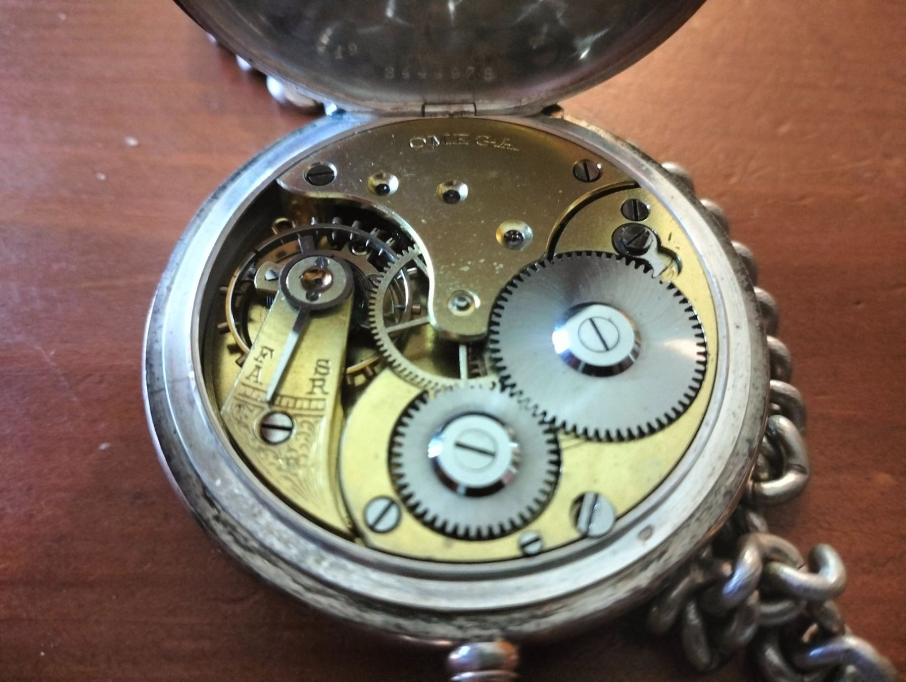 Omega Orologi: Taschenuhr OMEGA Silber – Usato da Ennetmoos venduto da brunhildenb 2
