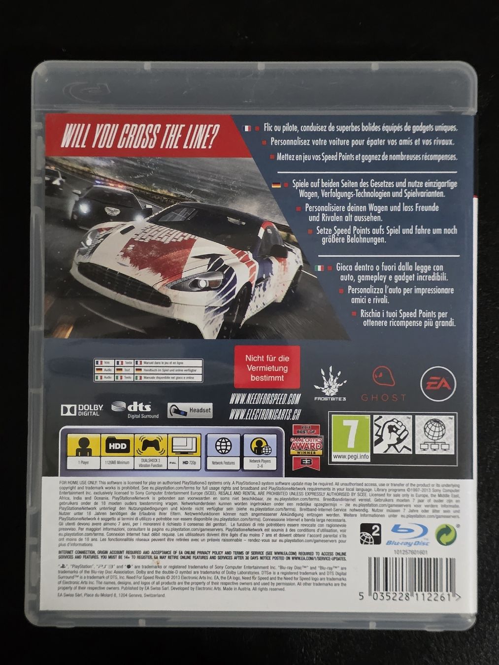 Giochi: NEED FOR SPEED: RIVALS | PS3 – Usato da Bellinzona venduto da egemon 1