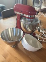Robot pâtissier KitchenAid Artisan rouge état correct