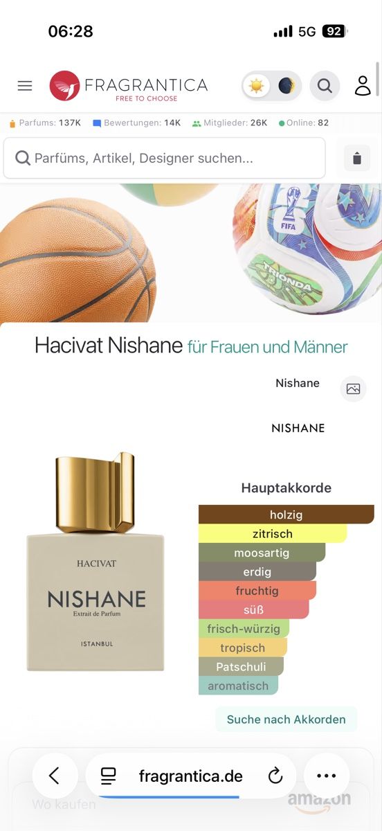 Nishane Parfum & Eau de Toilette: Nishane Hacivat Extrait , 2 ml – Gebraucht aus Sursee von nri_sbv9 1