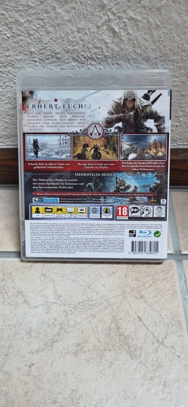 Sony Giochi: PS3 - Assassins Creed 3 – Usato da Münsingen venduto da Heroism2010 1