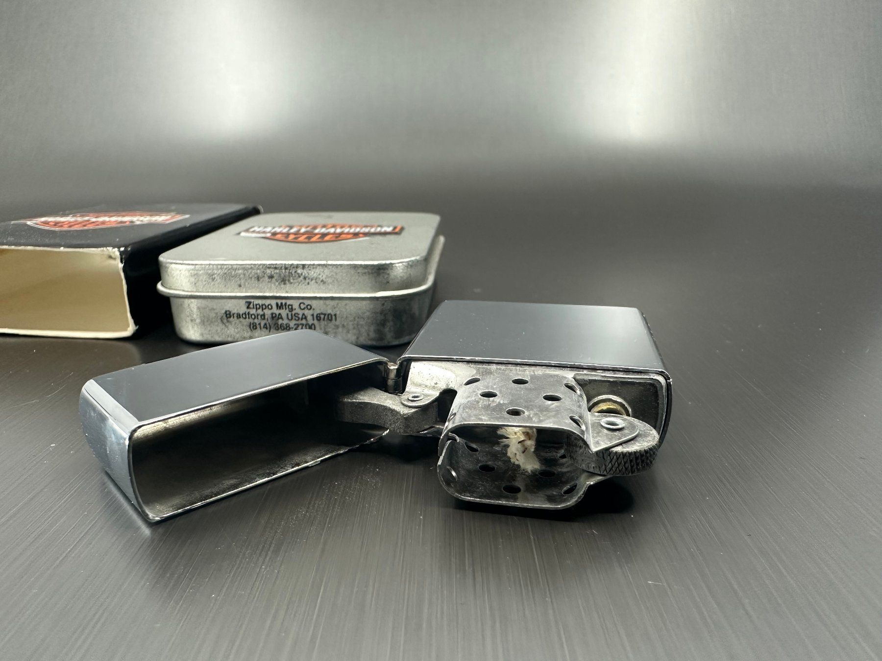 Zippo Accendini: Zippo Harley Davidson, 250HD H264 Windshield – Nuovo (secondo la descrizione) da Arisdorf venduto da Liquidus 3
