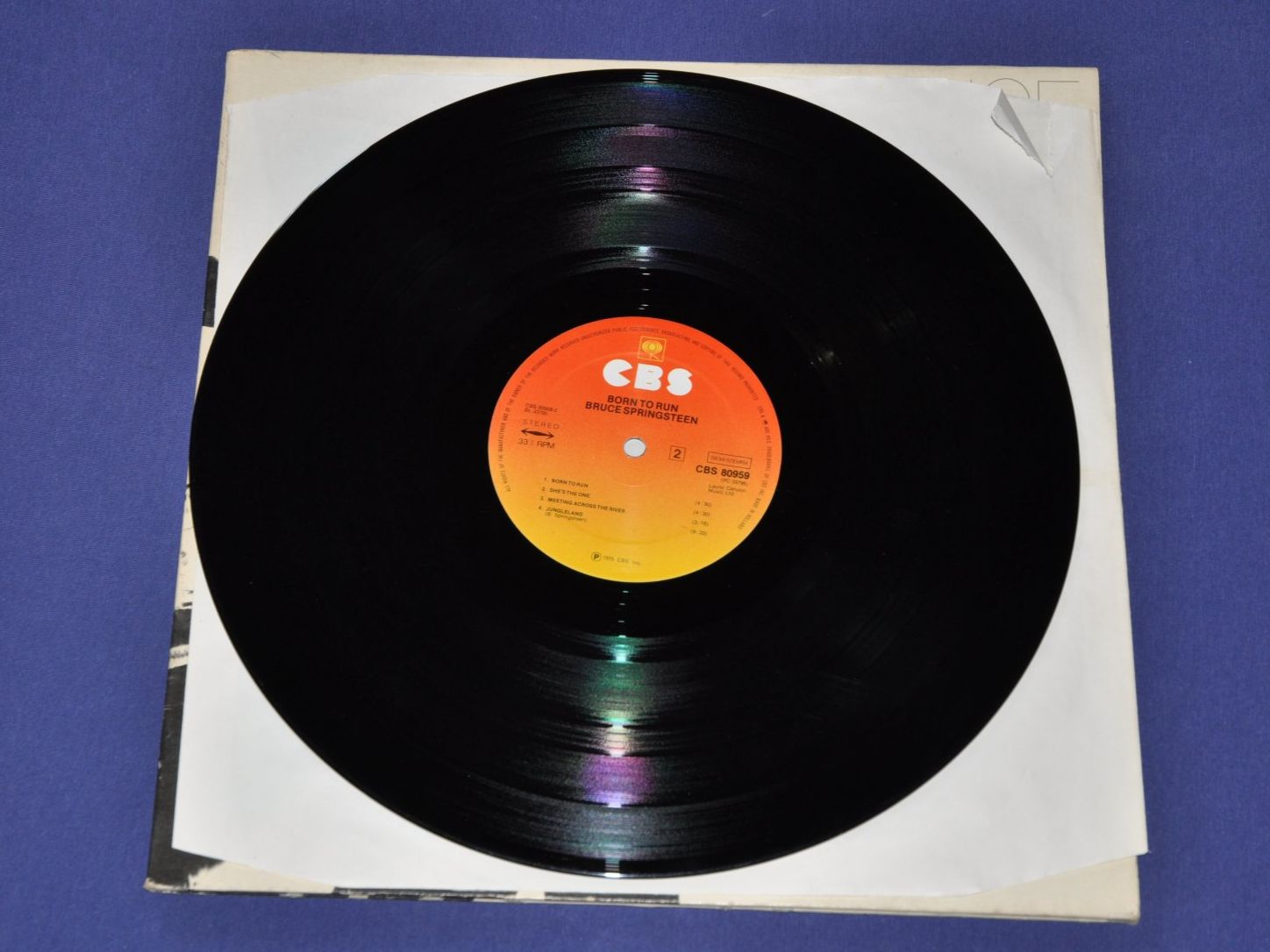 Schallplatten: LP Bruce Springsteen - Born to Run – Gebraucht aus Boll von Theodora15 4