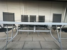 Gartentisch mit 4 Stühlen