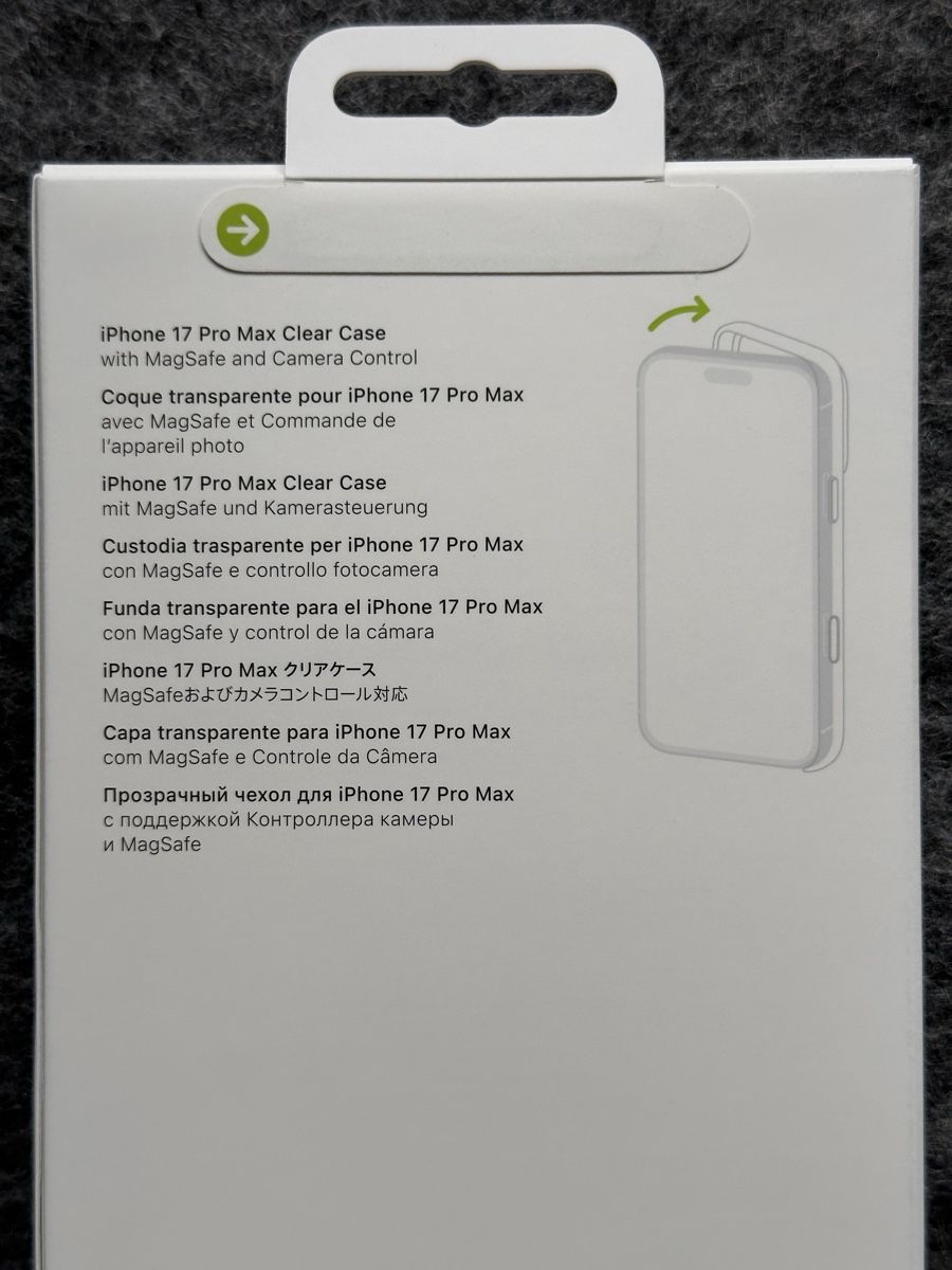 Apple Telefoni cellulari / Smartphones: Apple Clear Case iPhone 17 Pro Max NEU/OVP – Nuovo e nell'imballaggio originale da Bremgarten AG venduto da vom_ss66 6