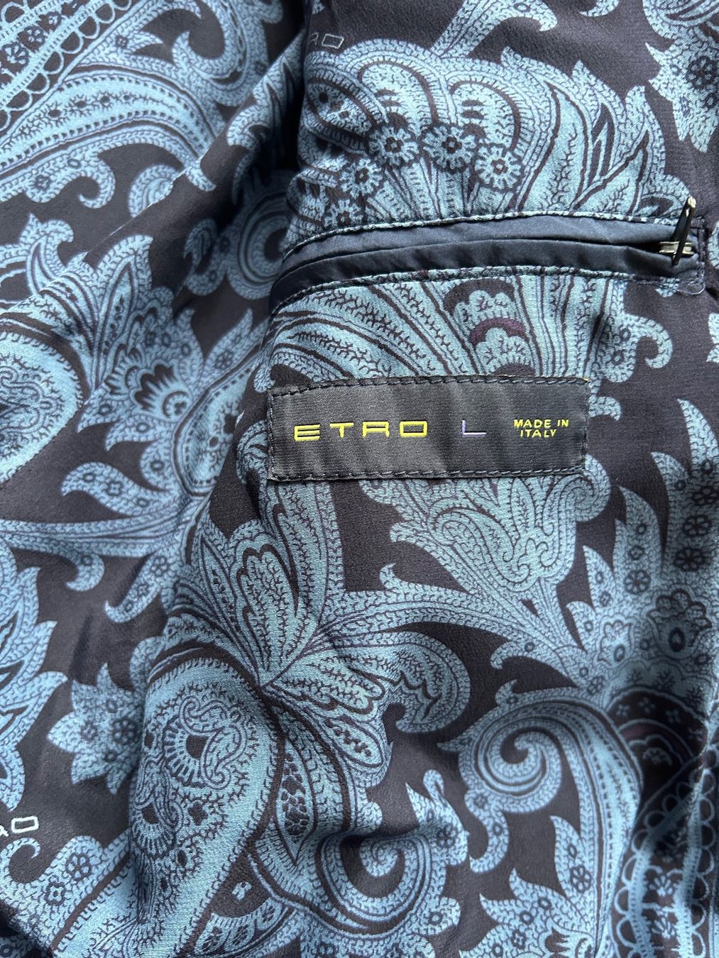 Etro Giacche: ETRO Steppjacke (blau, Grösse L) – Nuovo (secondo la descrizione) da Basel venduto da SAF 1
