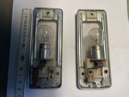 2 Stk. Innenraumleuchten Oldtimer Vintage Zustand