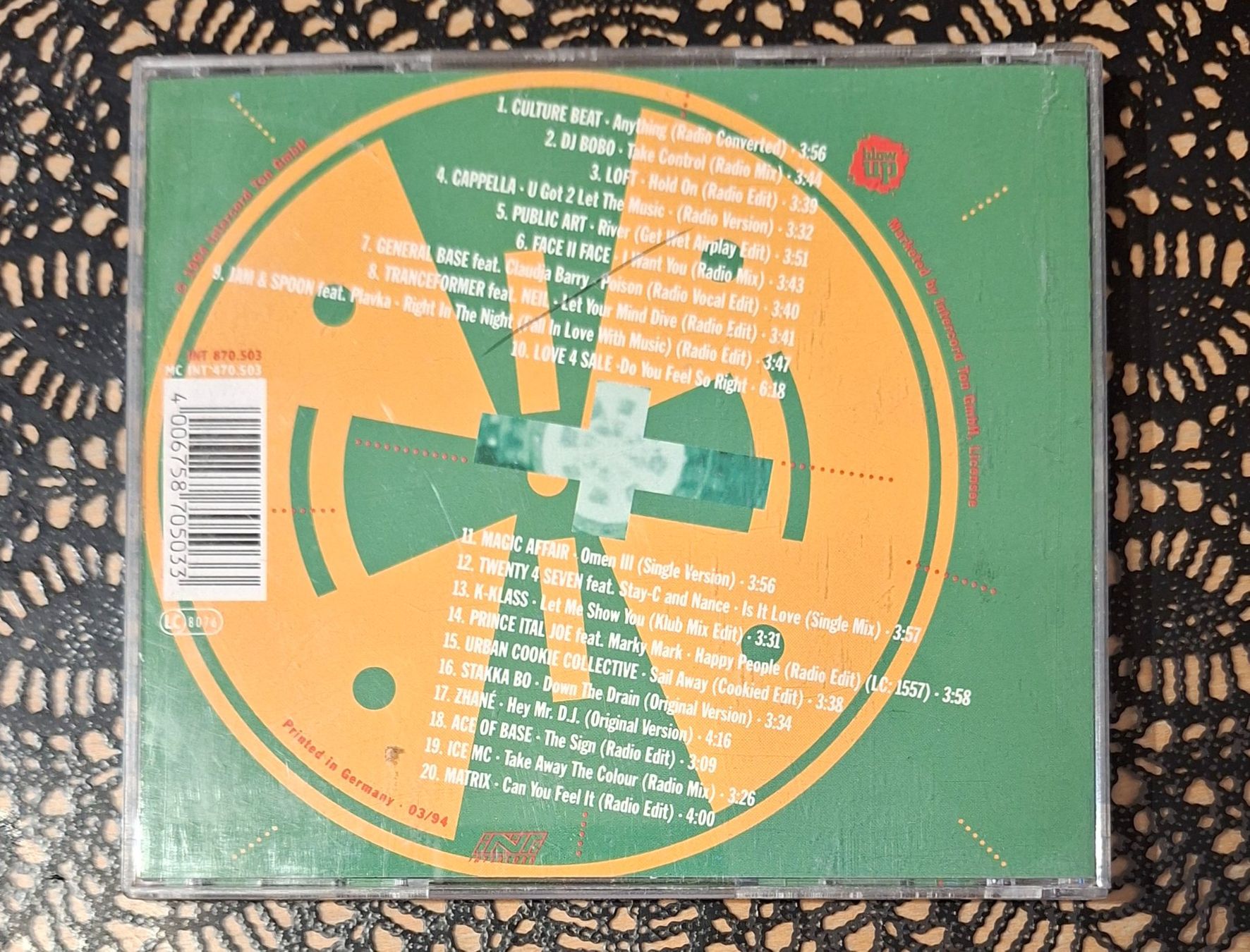 CD: Dance Mission Vol. 4, CD 1994, Hit Compilation, Sampler – Usato da Amriswil venduto da Celini3 1