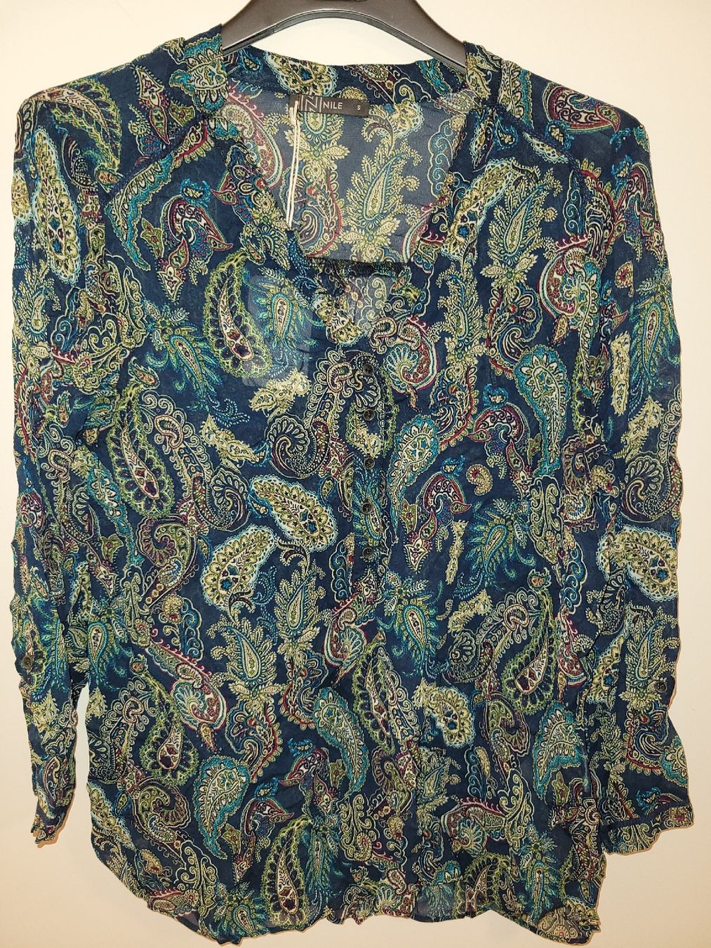 Nile Camicette: nile bluse neu gr. s – Nuovo e nell'imballaggio originale da Urdorf venduto da Mico.I 1