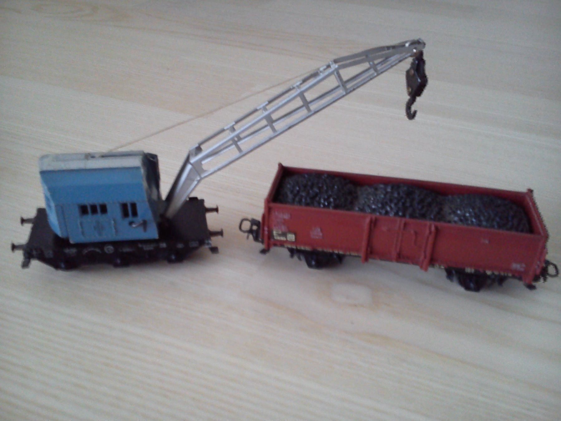 Märklin Modellini di ferrovie: Märklin kran und güterwagen – Usato da Neuhausen venduto da simr3
