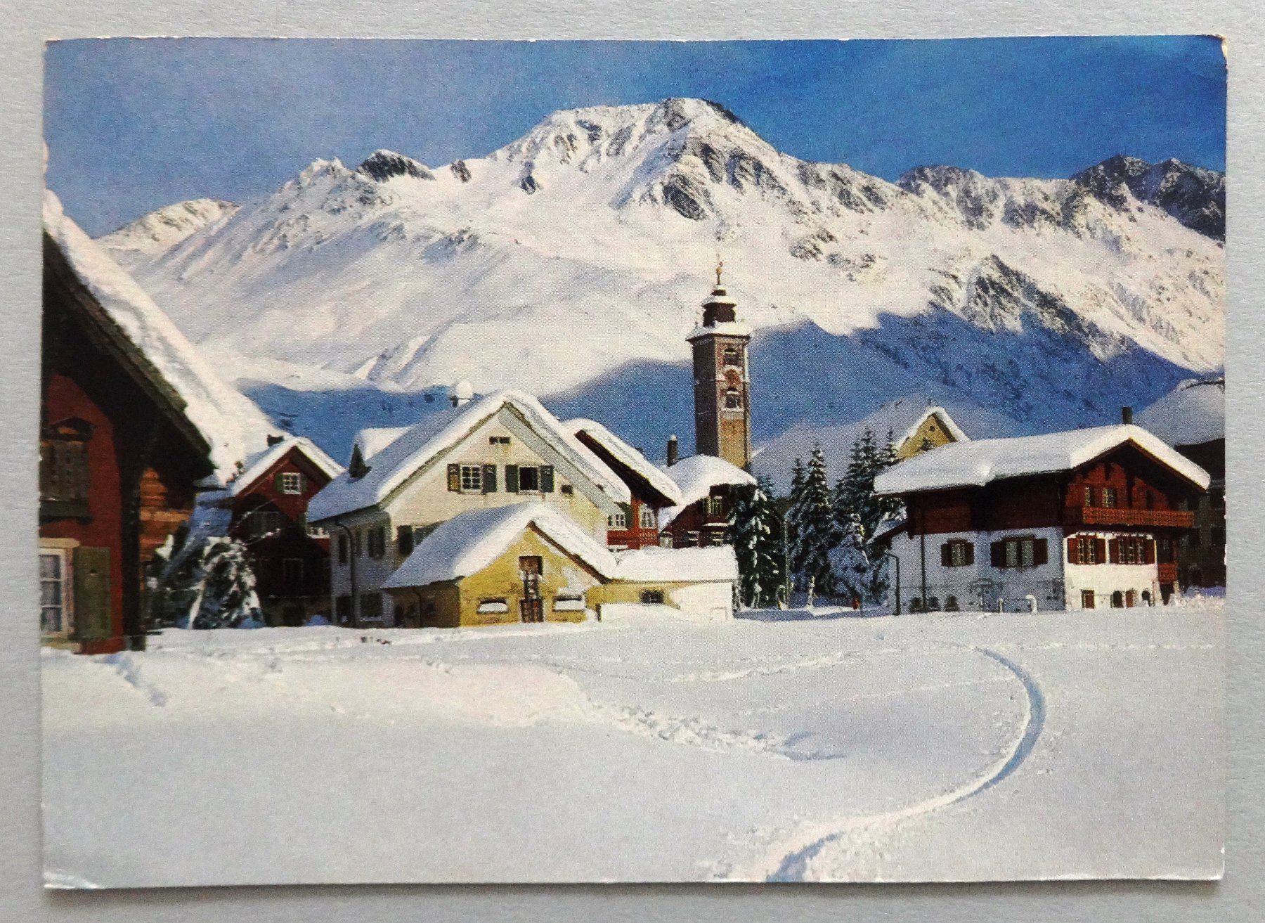 Cartes postales: Andermatt, Blick auf Badus – Défectueux à Fétigny par Billy2miny