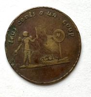 Historische Spielmarke / Jeton – Wert 100