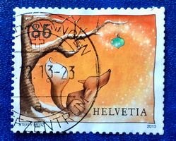 Nr.1484A FUCHS  Sondermarken Weihnachten GESTEMPELT 2013  ﻿