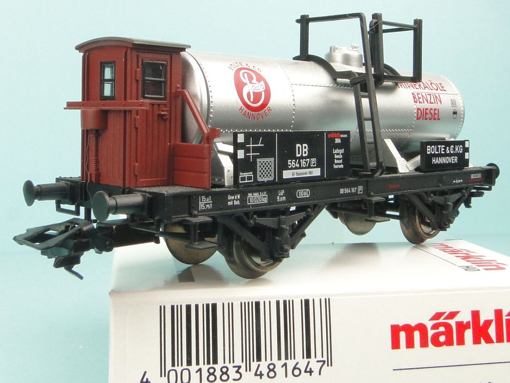 Wagon-citerne Oldtimer Märklin 48164 – Échelle H0 – Insider (neuf)
