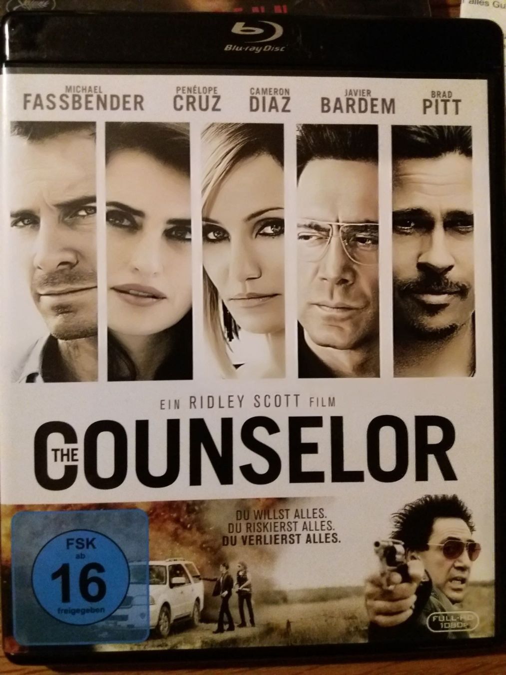 Tutti i DVDs: Blu-ray The Counselor mit Brad Pitt – Usato da Eiken venduto da Lashar