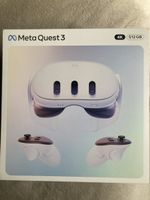 Ab 1 Frs Meta Quest 3 4K 512GB fabrikneu nie geöffnet