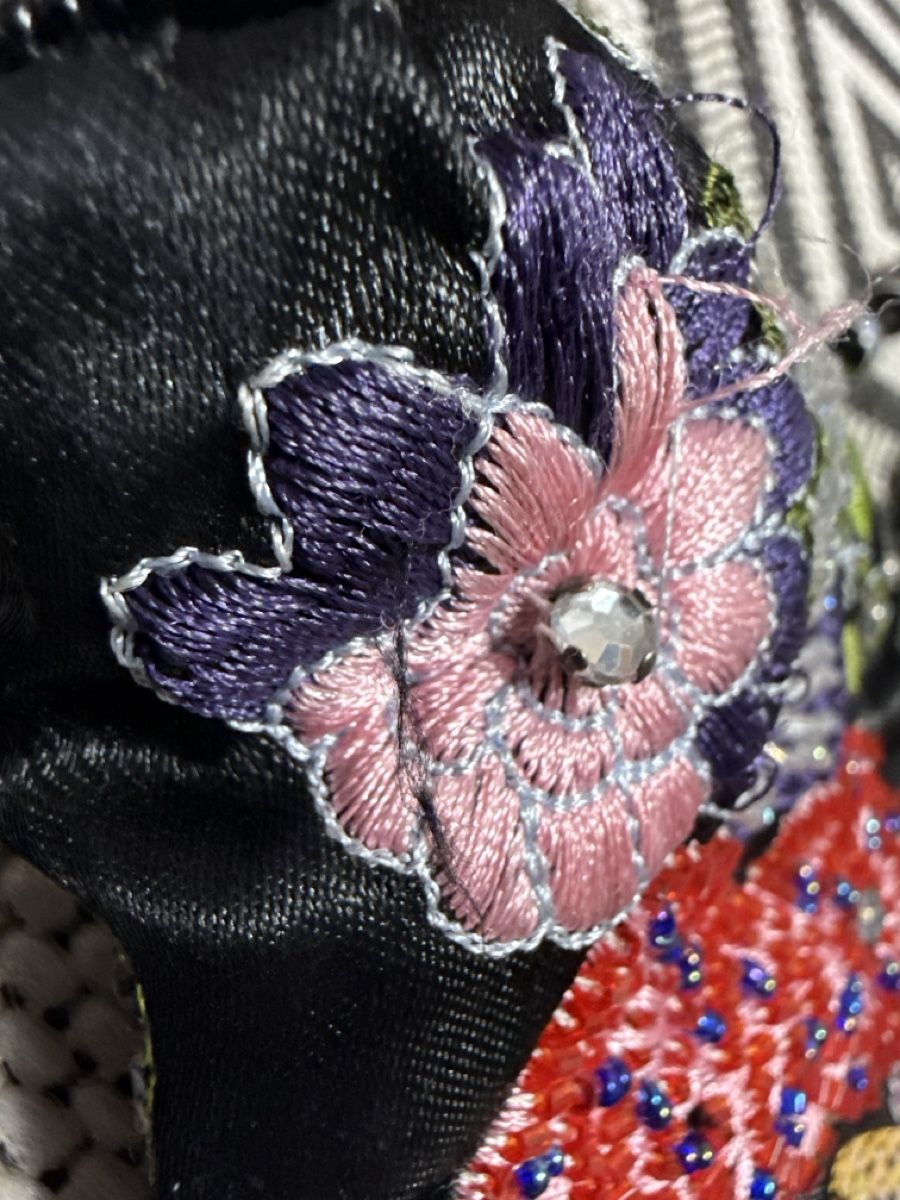 Borse: Exquisite Handtasche mit Blumenmuster, vintage – Nuovo (secondo la descrizione) da Zürich venduto da Krikri21 5