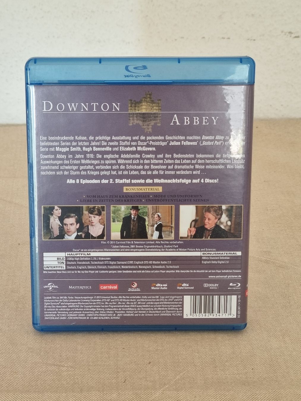 Tutti i DVDs: Downton Abbey Staffel 2 Blu-ray – Usato da Pratteln venduto da heinz321 1