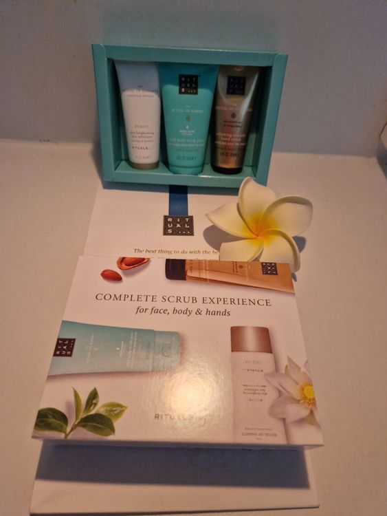 Rituals srub Experience, für Face, Body und Hand.Ovp (Neu und ...