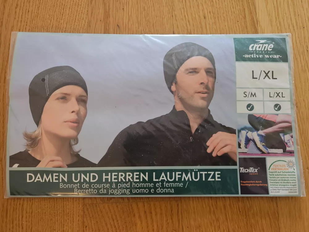 Bonnet D’Hiver Running Homme Femme – Tricot Chaud Avec Languette & Double Couverture Makio