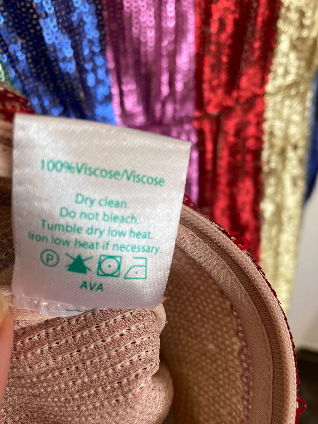 Vestiti: RIXO sequins cocktail  Dress Viskose 100 – Nuovo (secondo la descrizione) da Huttwil venduto da Badi369 7