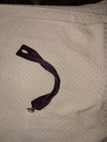 Lederarmband geflochten dunkelbraun guter Zustand