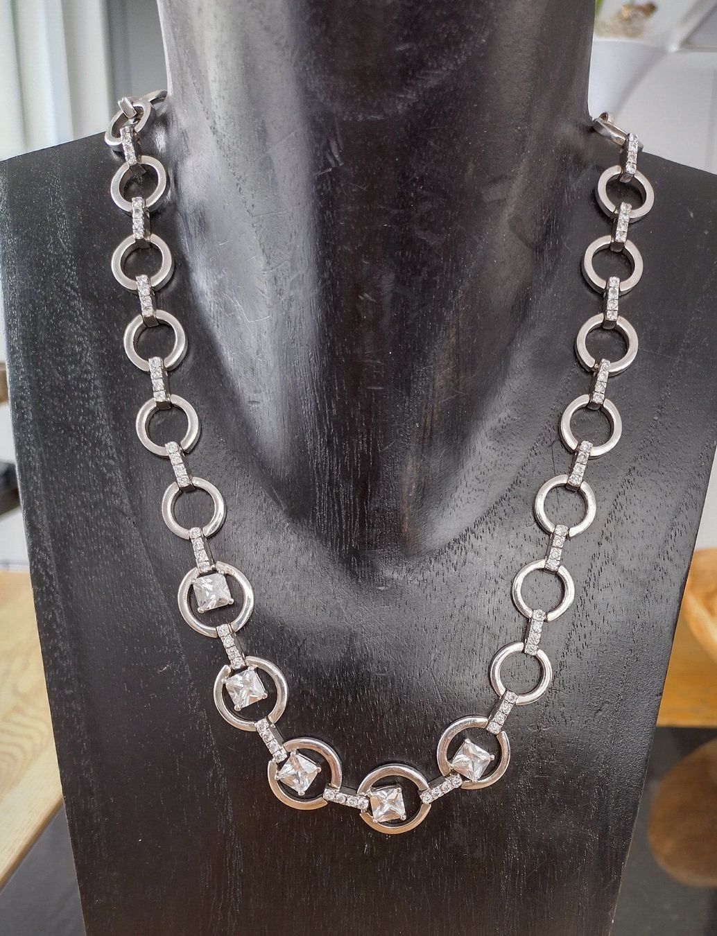 Catenine: GLITZER HALS KETTE 925 SILBER – Usato da Romanshorn venduto da Glitzer-Paradies 7