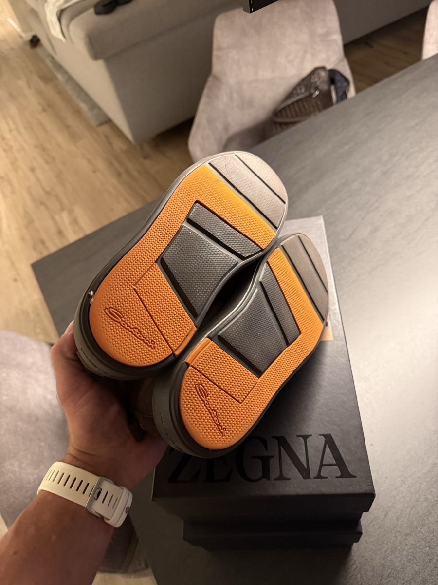 Santoni Scarpe da uomo: Santoni Wildleder braun Grösse 41 – Usato da Hausen AG venduto da marsonadel 3