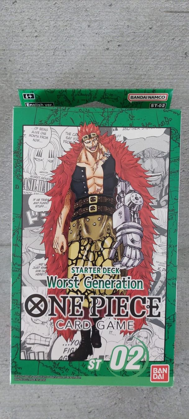 Sammelbilder & Trading cards: One Piece Starter Deck ST02 English *pre errata* – Gebraucht aus Winterthur von cla_xvp7