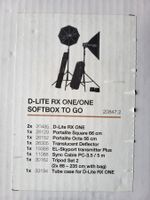 Elinchrom D-Lite RX ONE Softbox To Go Set + plus 2 Stative