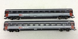 Roco H0= 2x Personenwagen SBB Bpm 201-5
