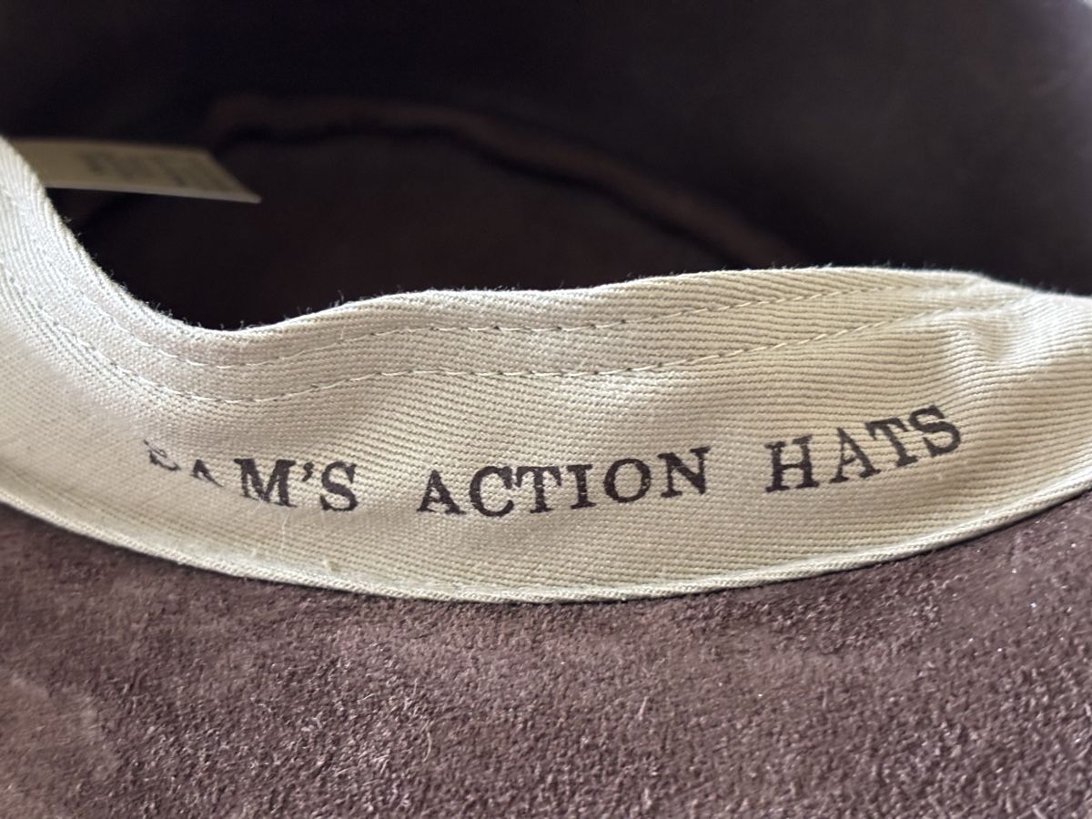 Hüte, Mützen & Caps: Sam's Action Hats USA, brauner Lederhut Grösse S – Neu (gemäss Beschreibung) aus Bellach von Legdance 5