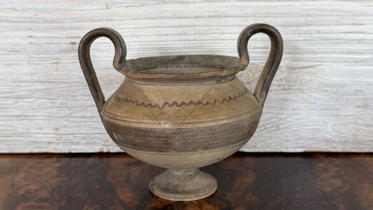 Tasses: Trinkbecher Skyphos  aus Ton antik – D'occasion à Riedholz par Frettchen63 4