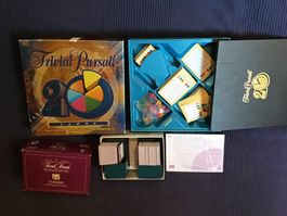 Trivial Pursuit Jubiläumsedition & TV Edition, komplett!