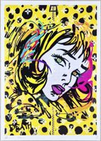 Death NYC Ltd Pop Art Druck " Vuitton Roy Lichtenstein Girl