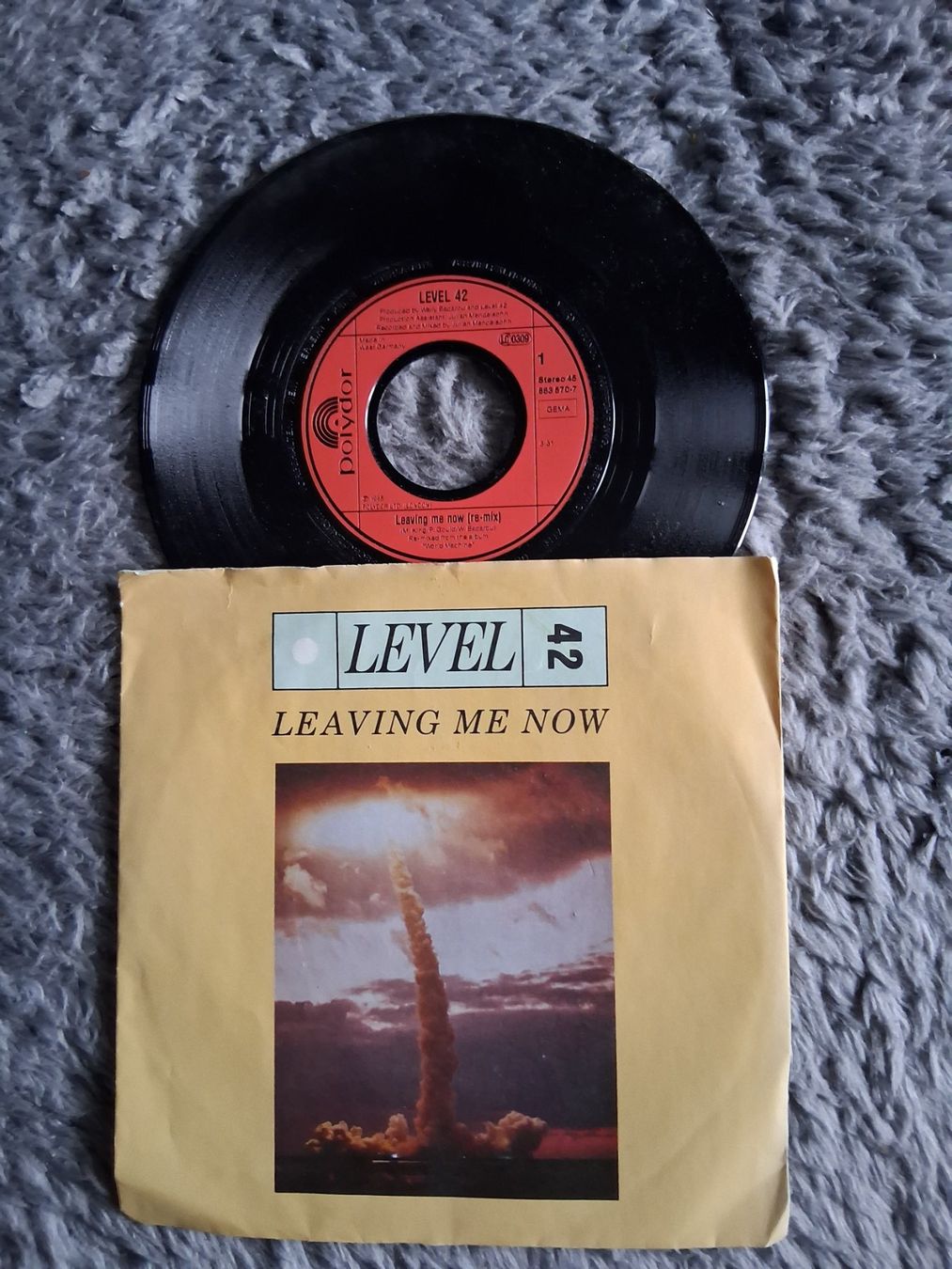 Dischi in vinile: LEVEL 42   LEAVING ME NOW     7NER  SINGLE – Usato da Wetzikon ZH venduto da Ramones01