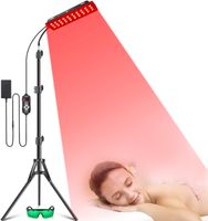 Rotlicht Therapie Panel mit Stativ + Schutzbrille