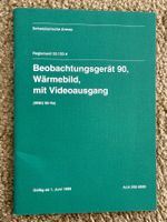 Reglement: Beobachtungsgerät 90, Wärmebild (Schweizer Armee)