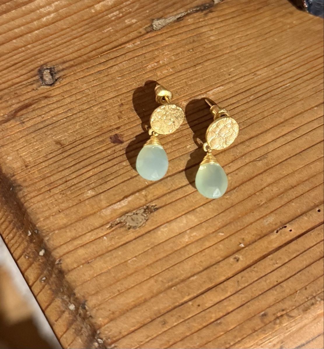 Ohrringe & -stecker: Ohrringe mit Aquamarin – Neu (gemäss Beschreibung) aus Donat von troja007