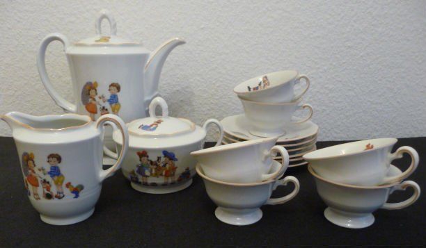Set di piatti: Porzellan Kinderservice – Usato da Horgen venduto da FIR-2008