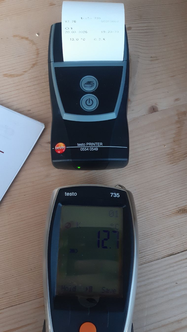Misurare: Testo 735-2 Datenlogger Set | Bluetooth Drucker | Wie neu – Usato da Oey venduto da Parkplatzbrocki 8