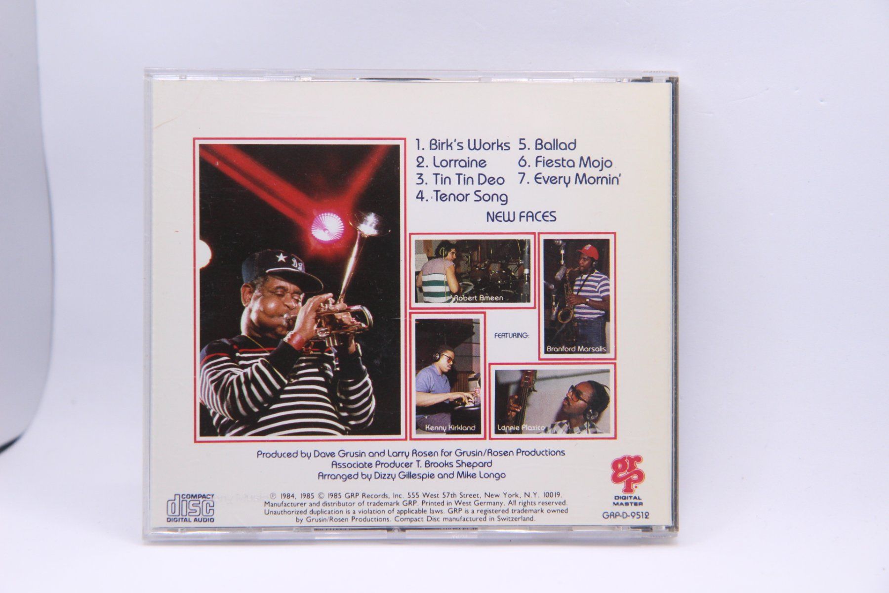 CD: CD Dizzy Gillespie ‎– New Faces – Usato da Ernetschwil venduto da luisvonerni 1