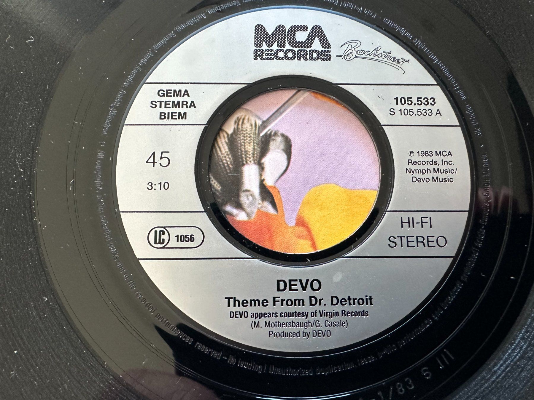 Schallplatten: DEVO 7 DOCTOR DETROIT – Gebraucht aus Sion von jaipur1401 1