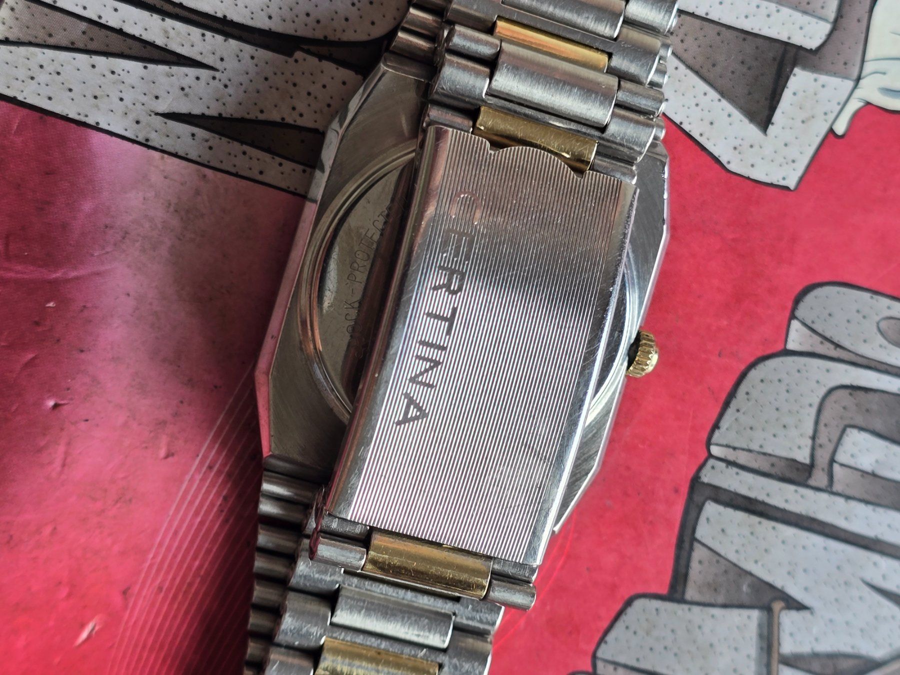 Certina Orologi: 412 Certina DS  N2 Date Gold / SS – Usato da Muri AG venduto da Corredor 7