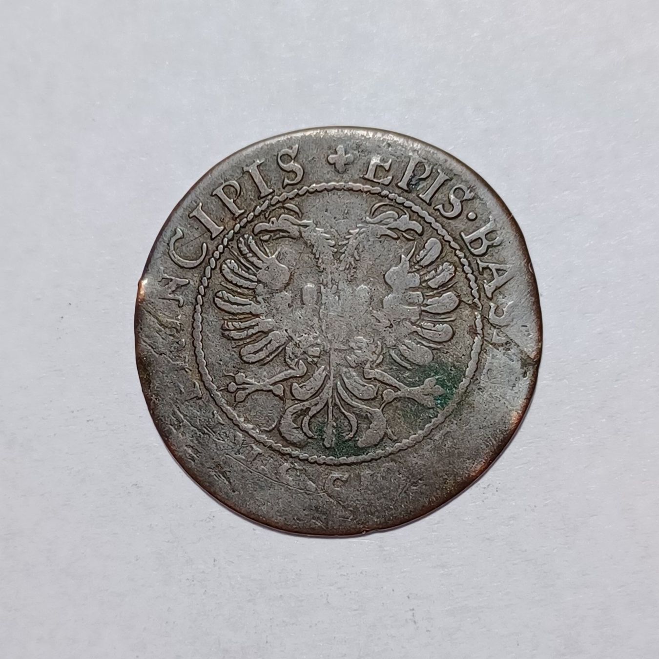 Tutti le monete: 1/2 Batzen 1717 Bistum Basel – Usato da Pfäffikon ZH venduto da Schweizer_Muenzen